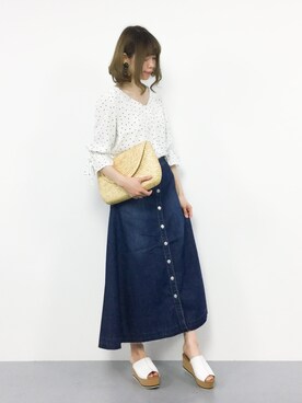 miyaseさん（レディース・166cm）の春コーディネート