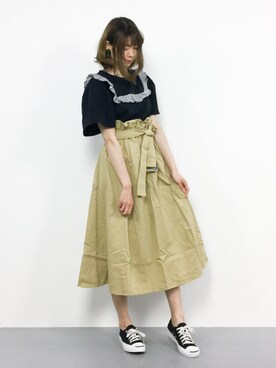 miyaseさん（レディース・166cm）の夏コーディネート