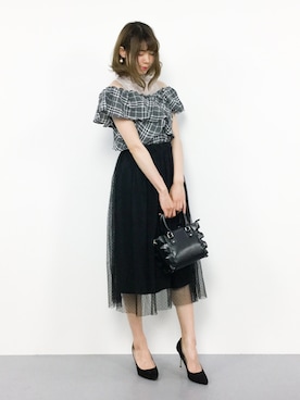 miyaseさん（レディース・166cm）の夏コーディネート