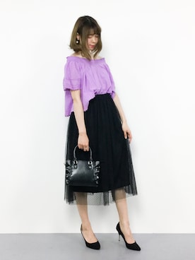 miyaseさん（レディース・166cm）の夏コーディネート