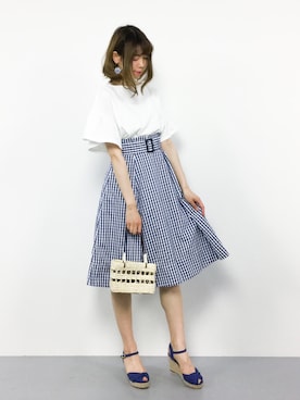 miyaseさん(レディース・166cm)の夏コーディネート