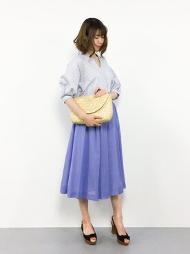 miyaseさん（レディース・166cm）の夏コーディネート