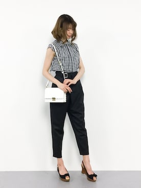 miyaseさん（レディース・166cm）の夏コーディネート