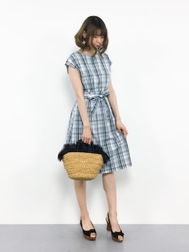 miyaseさん（レディース・166cm）の夏コーディネート