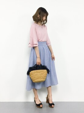 miyaseさん（レディース・166cm）の夏コーディネート