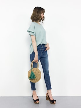 miyaseさん（レディース・166cm）の夏コーディネート