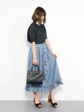 miyaseさん（レディース・166cm）の夏コーディネート
