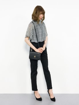 miyaseさん（レディース・166cm）の夏コーディネート