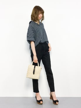 miyaseさん（レディース・166cm）の夏コーディネート