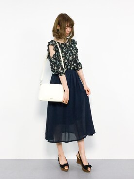 miyaseさん（レディース・166cm）の夏コーディネート