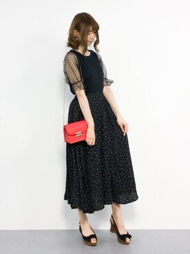 miyaseさん（レディース・166cm）の夏コーディネート