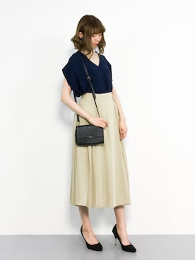 miyaseさん（レディース・166cm）の夏コーディネート