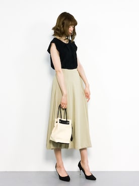 miyaseさん（レディース・166cm）の夏コーディネート