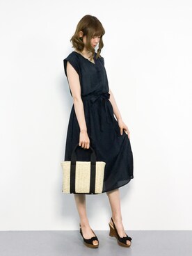 miyaseさん（レディース・166cm）の夏コーディネート