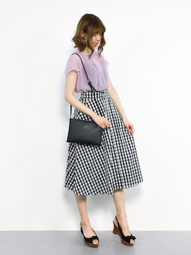 miyaseさん（レディース・166cm）の夏コーディネート