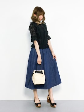 miyaseさん（レディース・166cm）の夏コーディネート