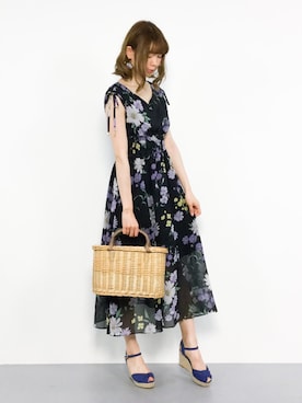 「TIMELESS COMFORT（タイムレスコンフォート）のアイテム」を使った、miyaseさん（レディース・166cm）の夏コーディネート