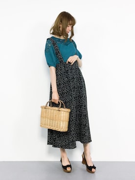 「TIMELESS COMFORT（タイムレスコンフォート）のアイテム」を使った、miyaseさん（レディース・166cm）の夏コーディネート