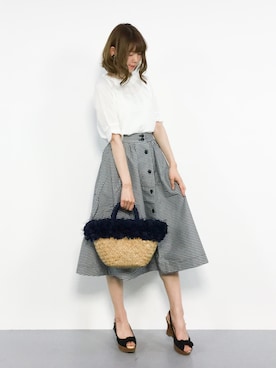 miyaseさん（レディース・166cm）の夏コーディネート