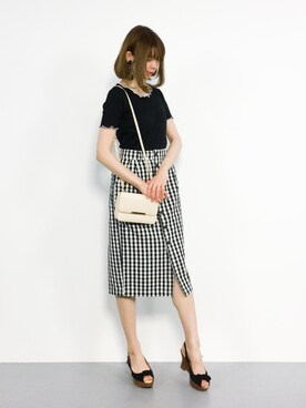 miyaseさん（レディース・166cm）の夏コーディネート