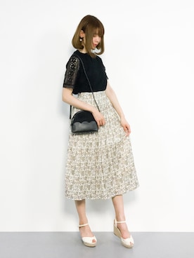 miyaseさん（レディース・166cm）の夏コーディネート