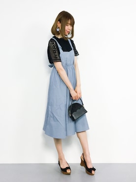 miyaseさん（レディース・166cm）の夏コーディネート