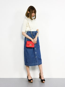 miyaseさん（レディース・166cm）の夏コーディネート