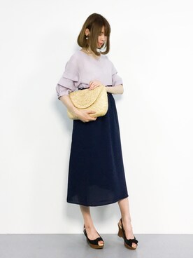 miyaseさん（レディース・166cm）の夏コーディネート