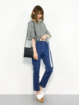 miyaseさん（レディース・166cm）の夏コーディネート