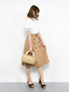 miyaseさん（レディース・166cm）の夏コーディネート