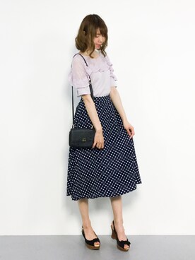 miyaseさん（レディース・166cm）の夏コーディネート