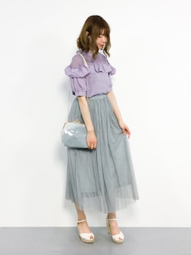 miyaseさん（レディース・166cm）の夏コーディネート