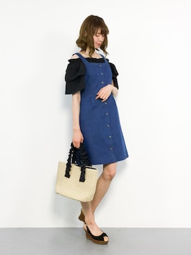 miyaseさん（レディース・166cm）の夏コーディネート