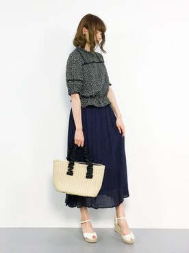 miyaseさん（レディース・166cm）の夏コーディネート