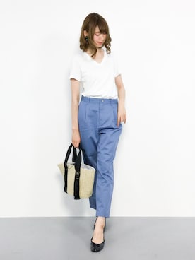 miyaseさん（レディース・166cm）の夏コーディネート