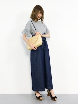 miyaseさん（レディース・166cm）の夏コーディネート