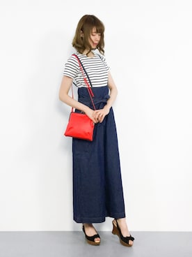 miyaseさん（レディース・166cm）の夏コーディネート