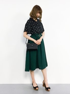 miyaseさん（レディース・166cm）の夏コーディネート