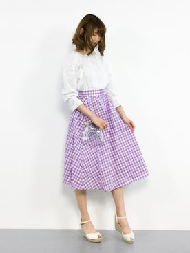 miyaseさん（レディース・166cm）の夏コーディネート