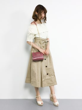 miyaseさん（レディース・166cm）の夏コーディネート