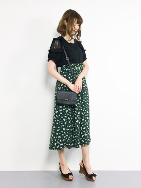 miyaseさん（レディース・166cm）の夏コーディネート