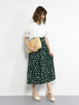 miyaseさん（レディース・166cm）の夏コーディネート