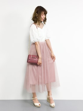 miyaseさん（レディース・166cm）の夏コーディネート