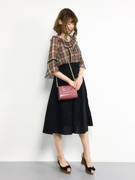 miyaseさん（レディース・166cm）の夏コーディネート