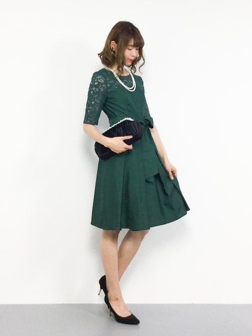 Miyase Zozotown Aimerのドレスを使ったコーディネート Wear