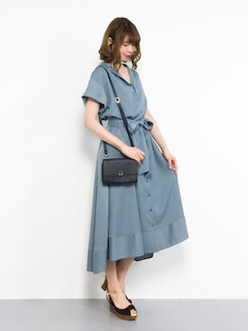 miyaseさん（レディース・166cm）の夏コーディネート