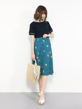 miyaseさん（レディース・166cm）の夏コーディネート