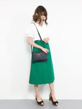 miyaseさん（レディース・166cm）の夏コーディネート