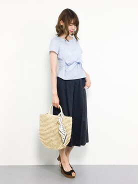 miyaseさん（レディース・166cm）の夏コーディネート