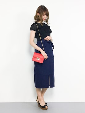 miyaseさん（レディース・166cm）の夏コーディネート
